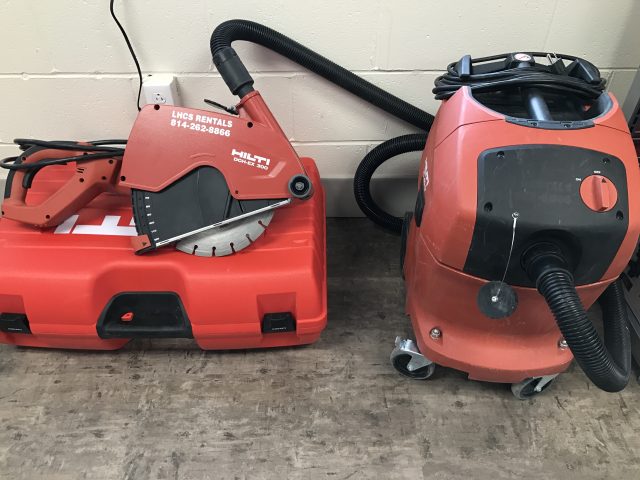 Hilti DCH-EX 300 Concrete Saw W/ Vac