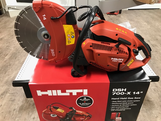 Hilti DSH 700-X Gas Concrete Saw