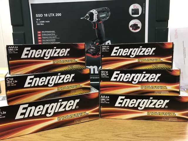 Energizer Industrial Batteries