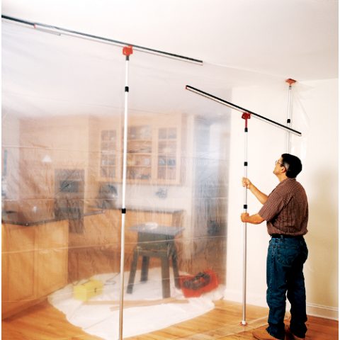 ZipWall Dust Barrier System